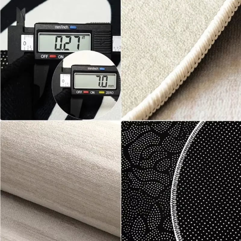 Living Room Carpet Irregular Coffee Table Bedroom Bedside Floor Mat Large Area Full-Covered Simple Cloakroom Rug Ковер Tapis 러그