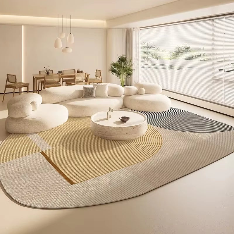 Living Room Carpet Irregular Coffee Table Bedroom Bedside Floor Mat Large Area Full-Covered Simple Cloakroom Rug Ковер Tapis 러그