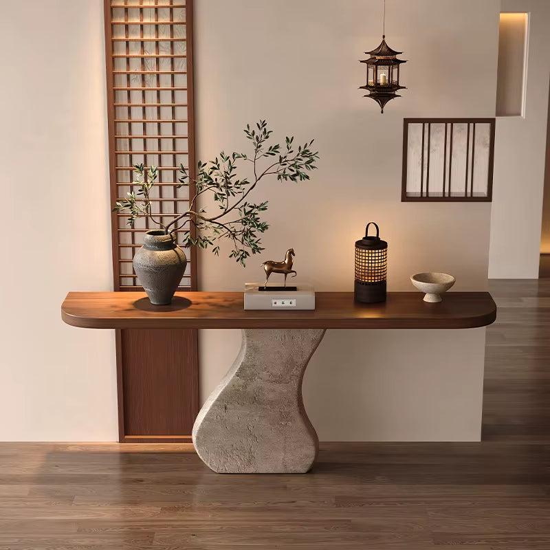 Wabi Sabi Design Console Table Premium Trendy Modern Glamour Console Table for Hallway Porch Tisch Wohnzimer Möbel Furniture