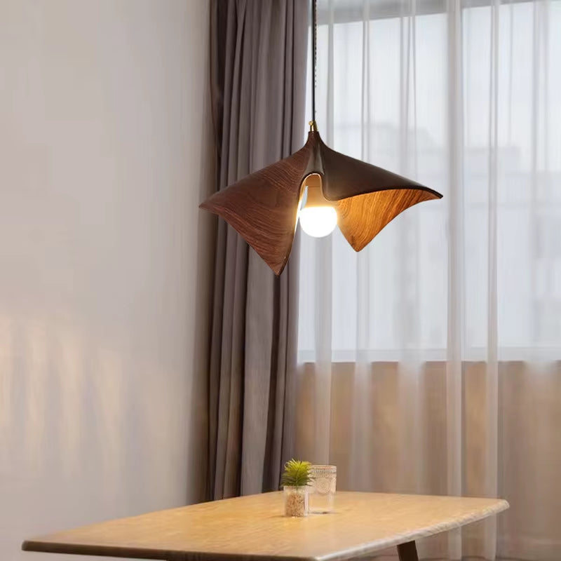 Wabi Sabi Style Restaurant Chandelier Retro Designer Creative Dining Table and Bar Desk Lamp