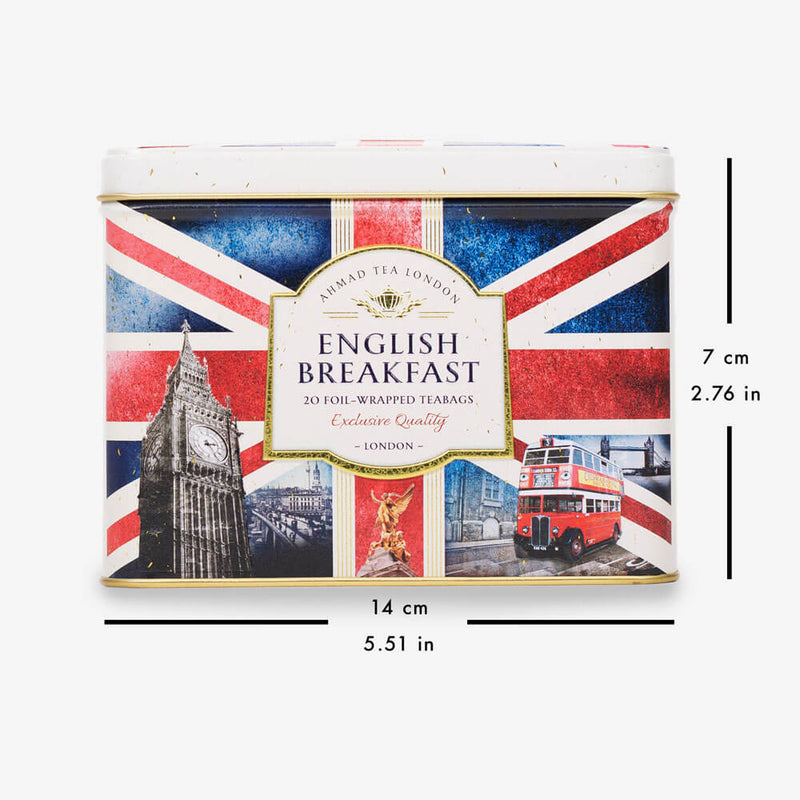 English Breakfast Nostalgic Britain Caddy - 20 Teabags