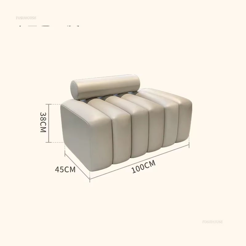 Creative Entryway Shoe Changing Stools Home Bench European Living Room Furniture Clothing Store Sofa Stool Light Luxury Ottomans