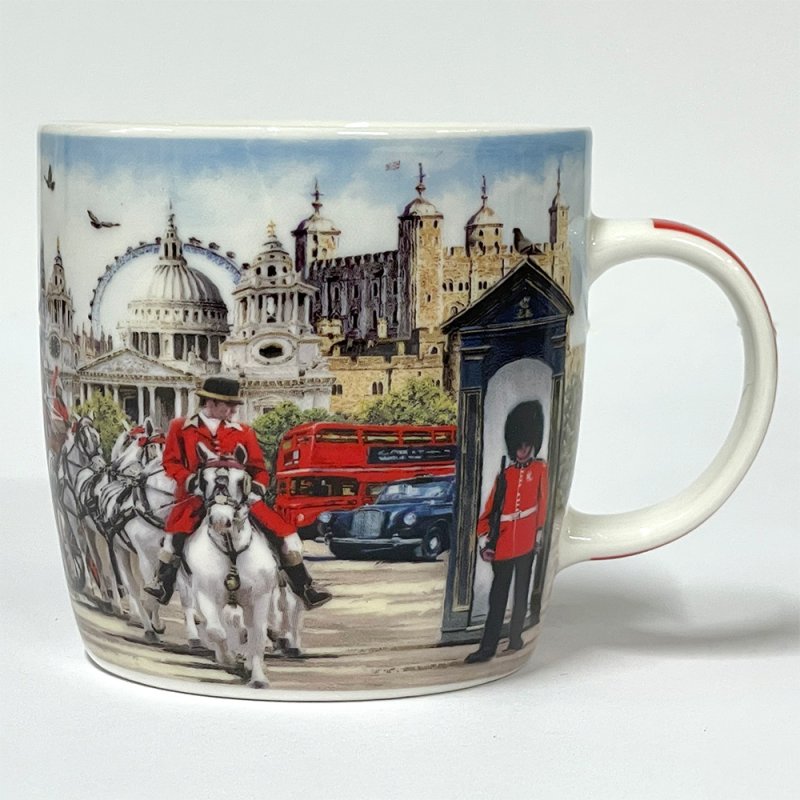 LONDON COLLAGE MINI MUG : Lesser & Pavey