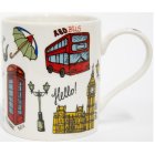LONDON SKETCH MUG : Lesser & Pavey