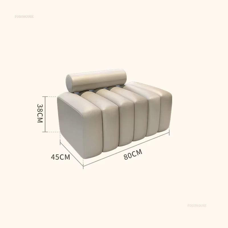 Creative Entryway Shoe Changing Stools Home Bench European Living Room Furniture Clothing Store Sofa Stool Light Luxury Ottomans