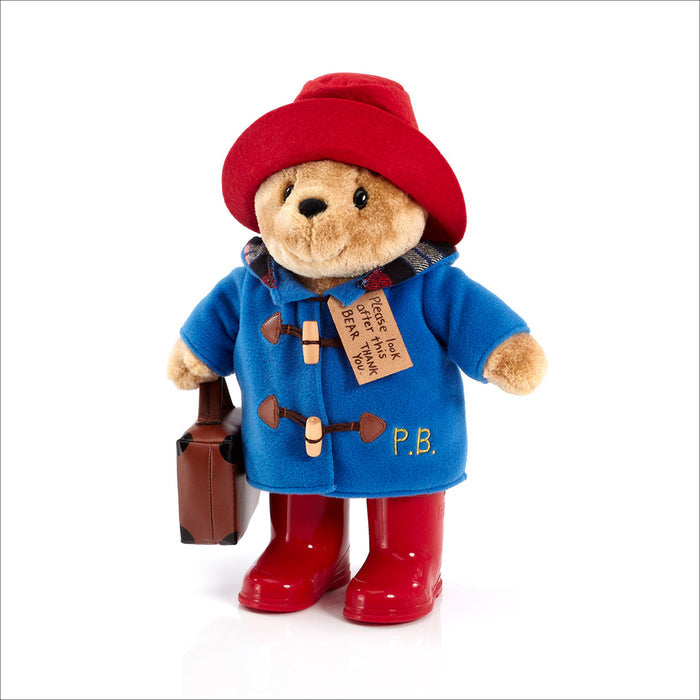 Large Classic Paddington Plush With Boots & Suitcase