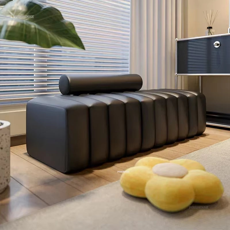 Creative Entryway Shoe Changing Stools Home Bench European Living Room Furniture Clothing Store Sofa Stool Light Luxury Ottomans