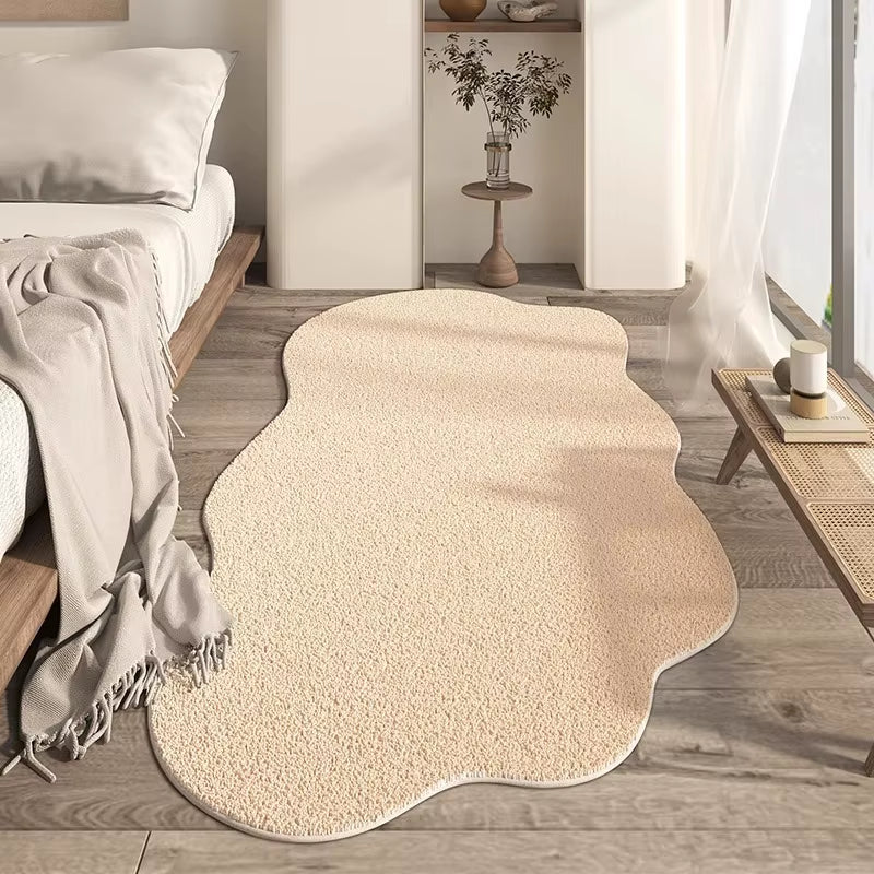 Irregular Living Room Large Area Carpets Minimalist Bedroom Bedside Carpet Plush Coffee Table Rugs Soft Comfortable Rug Alfombra