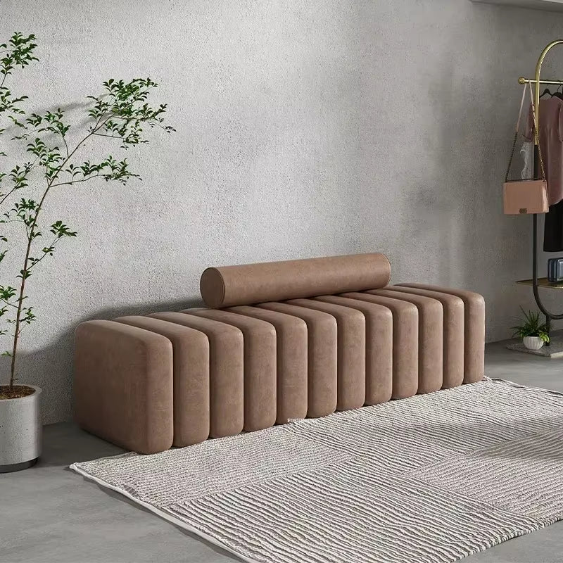 Creative Entryway Shoe Changing Stools Home Bench European Living Room Furniture Clothing Store Sofa Stool Light Luxury Ottomans