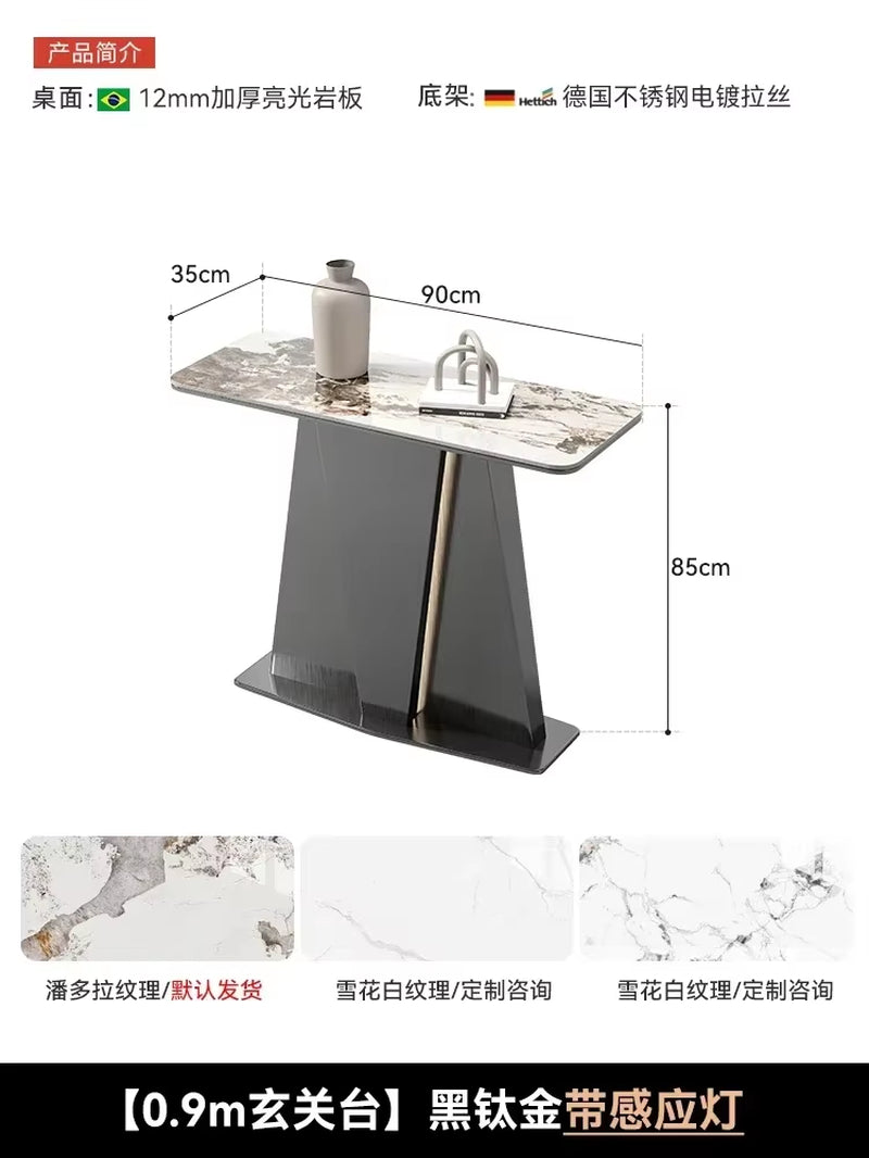 Simple Unique Hallway Table Beauty Modern Luxury Delicacy Corner Table Minimalist Nordic Tabel Console Hallway Table Furniture