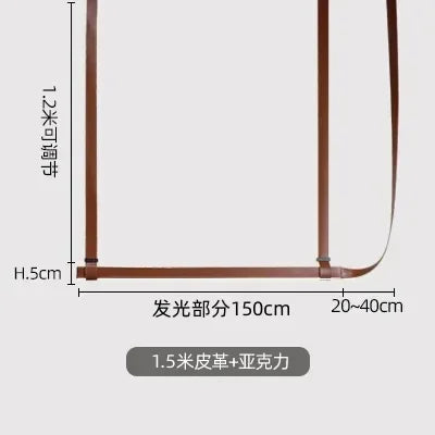 Oslo Pendant Light — Leather