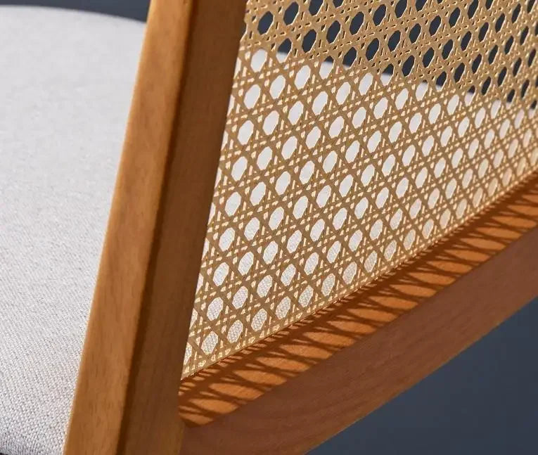 Provence Stool — Rattan