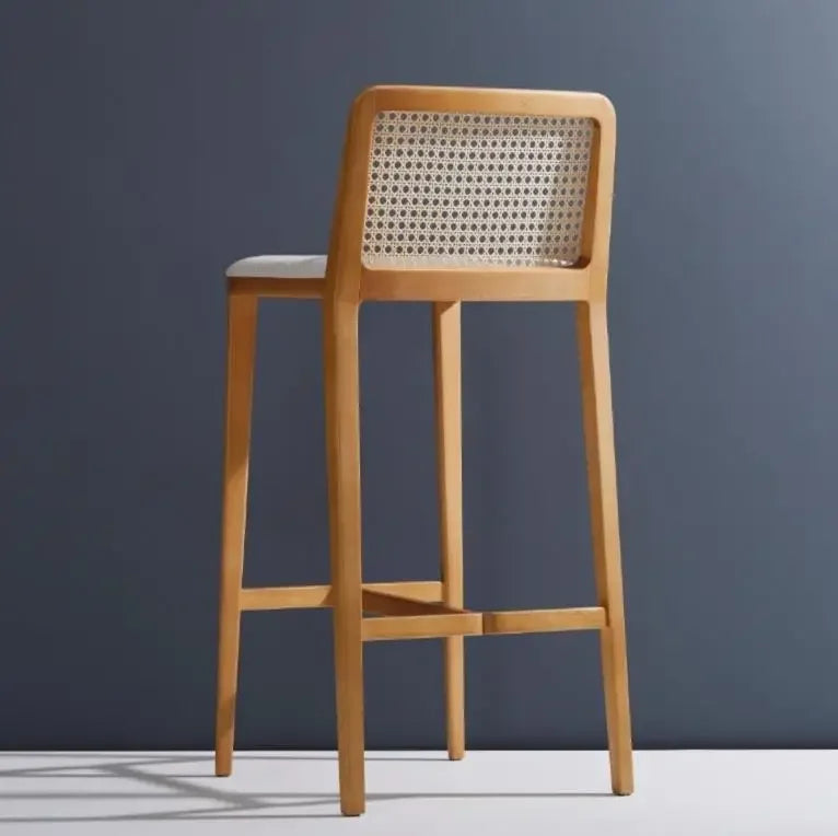 Provence Stool — Rattan