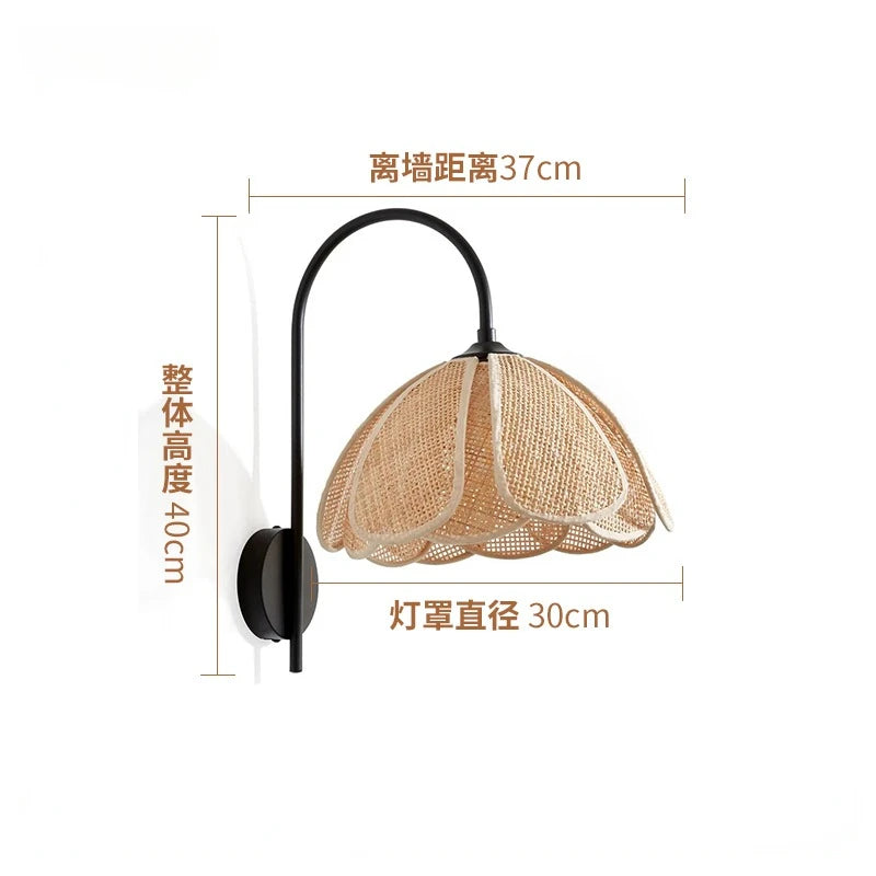 Kyoto Bed — Rattan