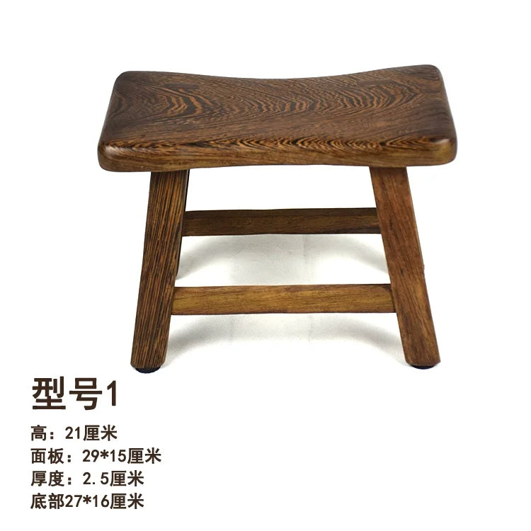 Windsor Stool — Walnut