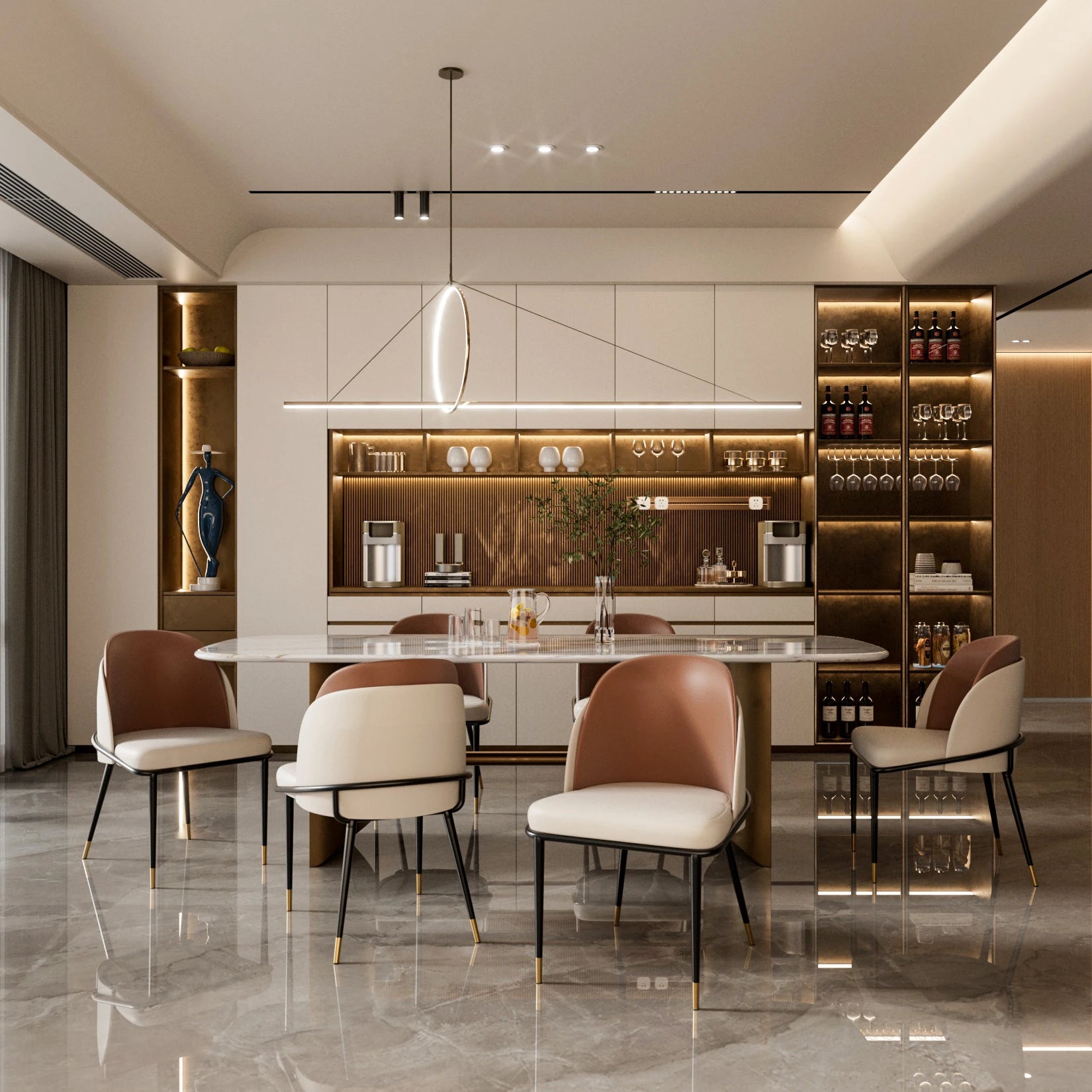 Cotswold Dining Chair — Leather