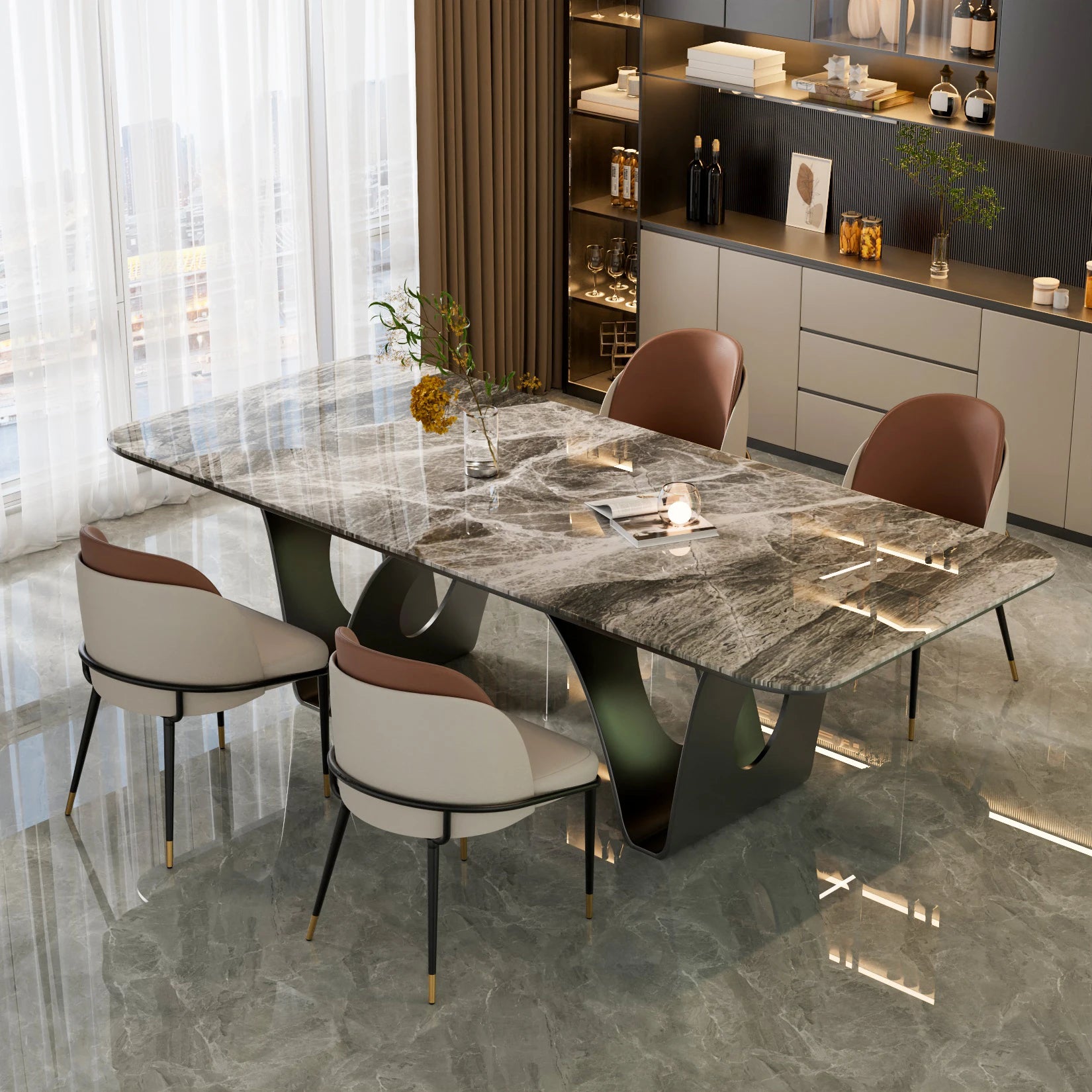Cotswold Dining Chair — Leather