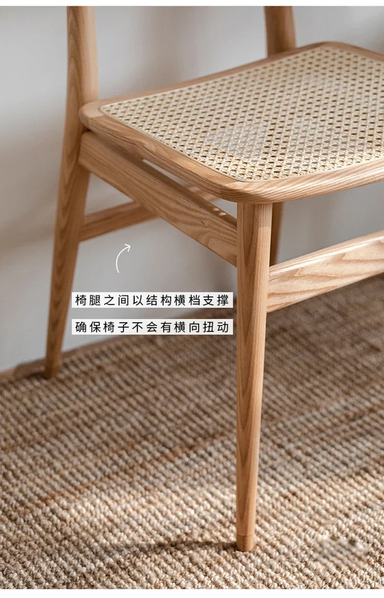 Nara Dining Chair — Rattan