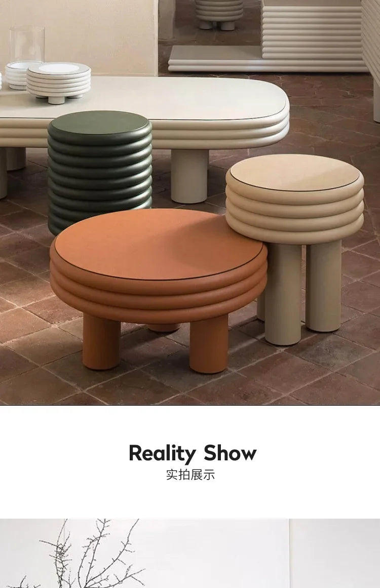 Kensington Coffee Table — Leather