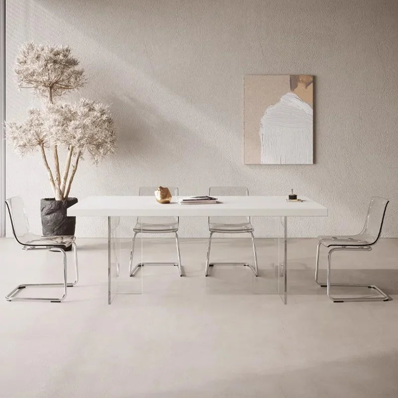 Lancaster Dining — Stone & Acrylic
