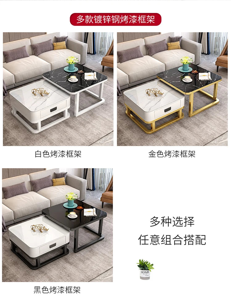 Château Coffee Table — Glass