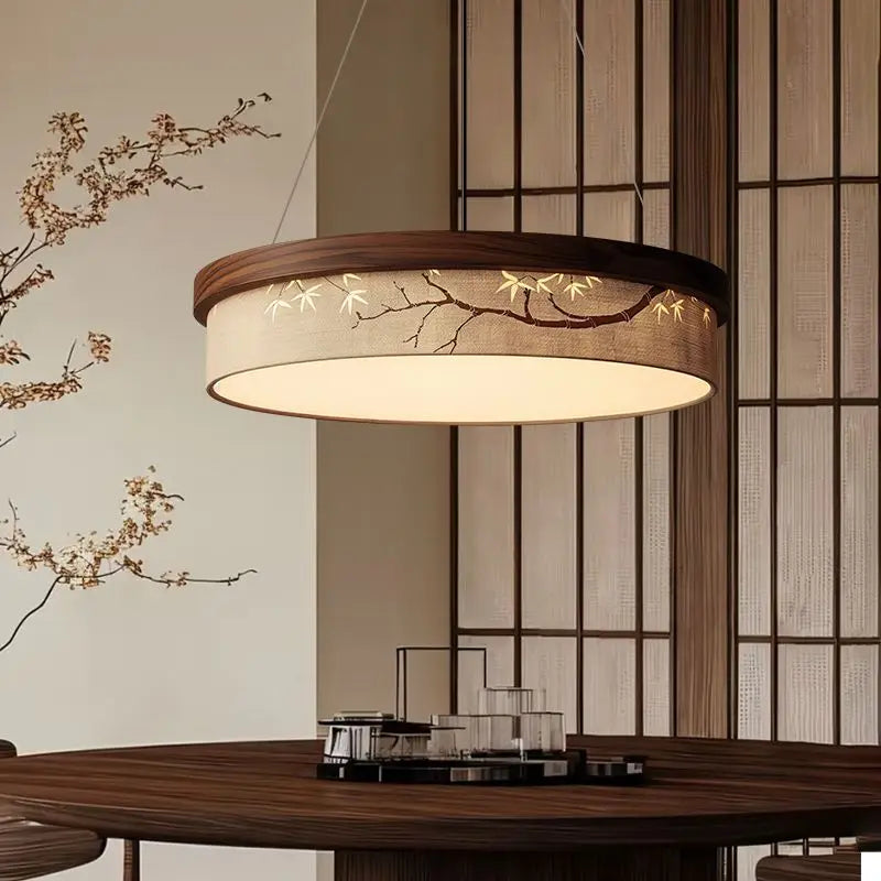 Kensington Chandelier — Walnut