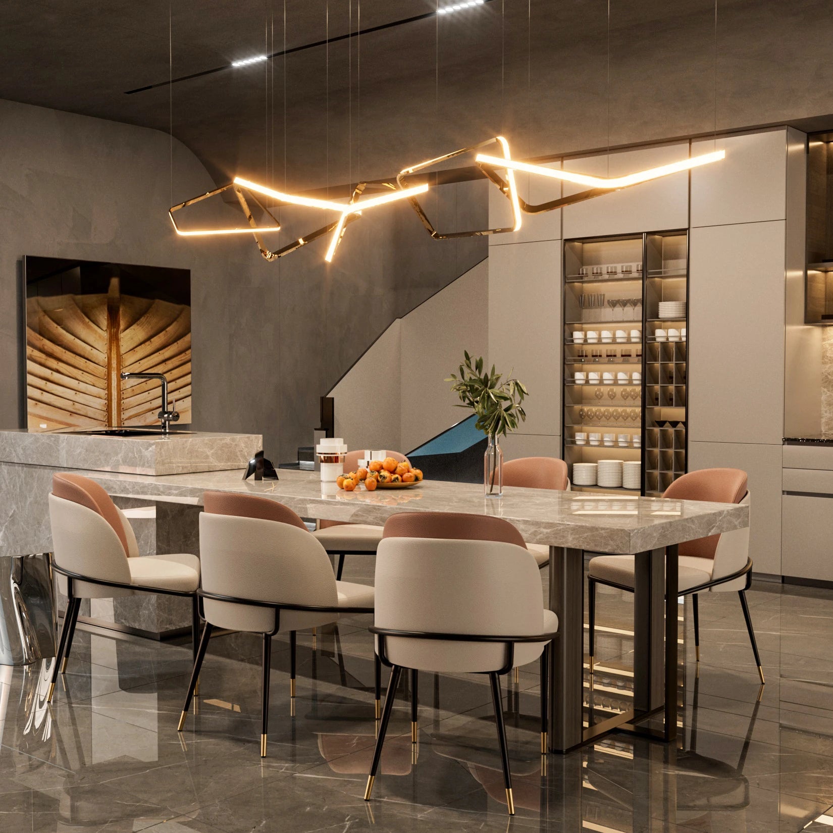 Cotswold Dining Chair — Leather
