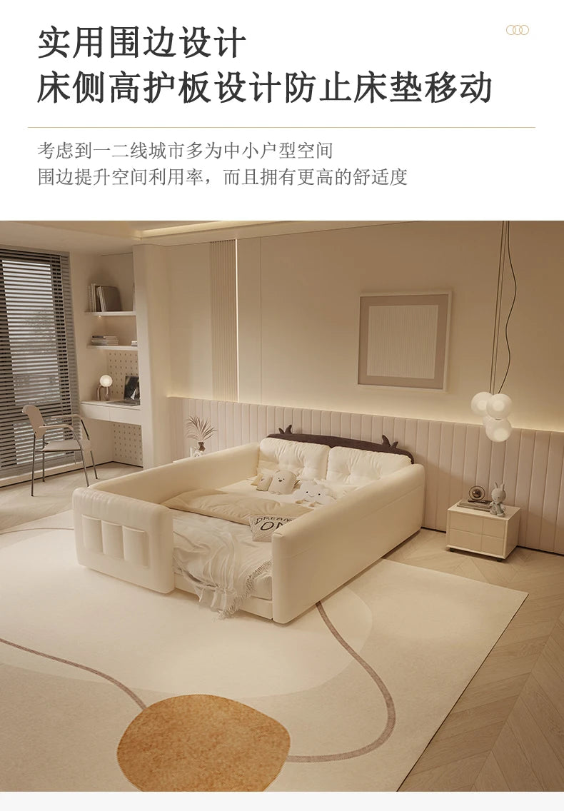 Belgravia Bed — Leather