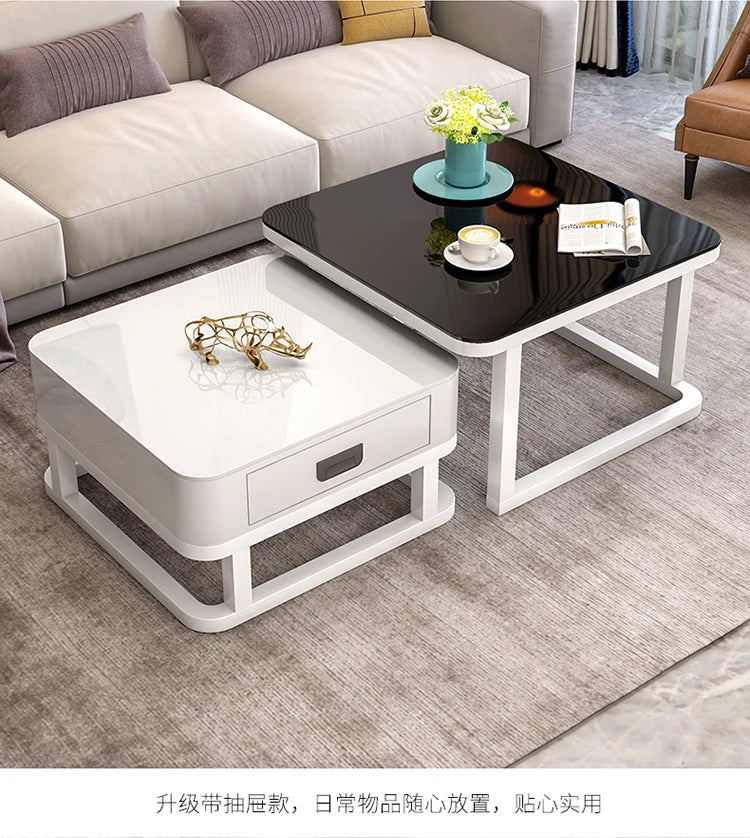 Château Coffee Table — Glass