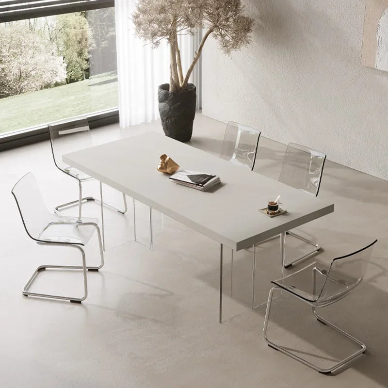 Lancaster Dining — Stone & Acrylic