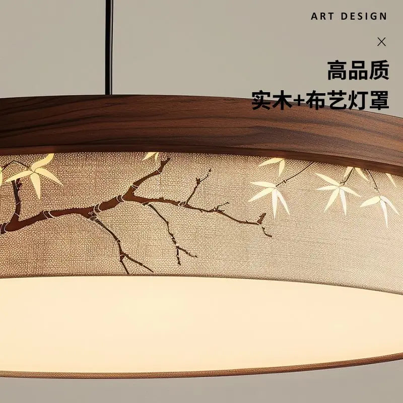 Kensington Chandelier — Walnut