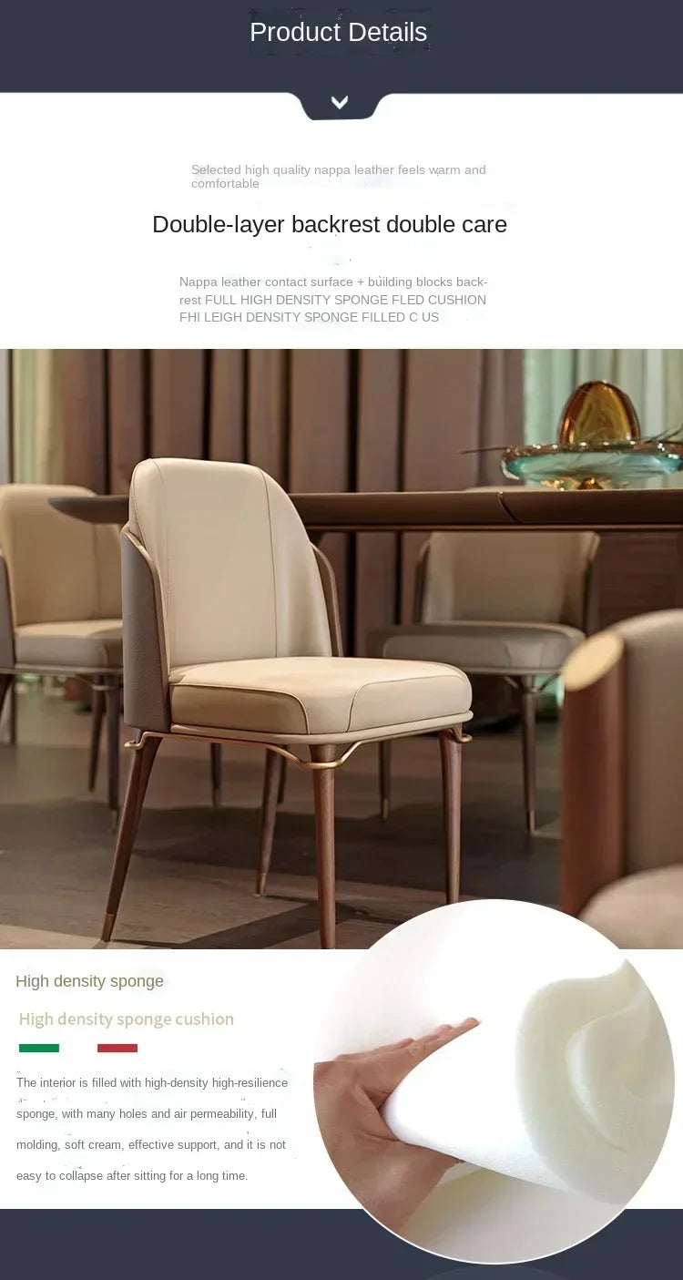 Helsinki Dining Chair — Leather