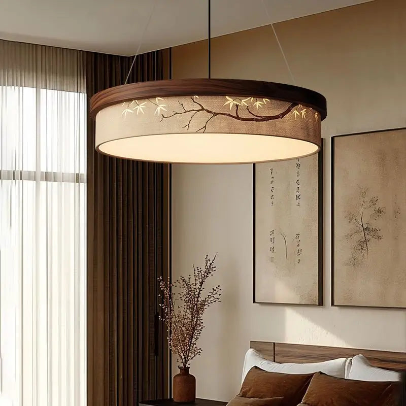 Kensington Chandelier — Walnut