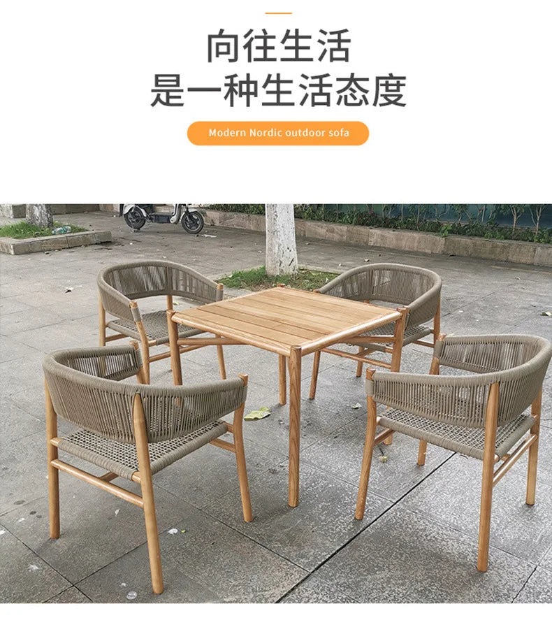 Kyoto Armchair — Rattan