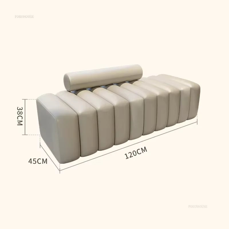 Creative Entryway Shoe Changing Stools Home Bench European Living Room Furniture Clothing Store Sofa Stool Light Luxury Ottomans