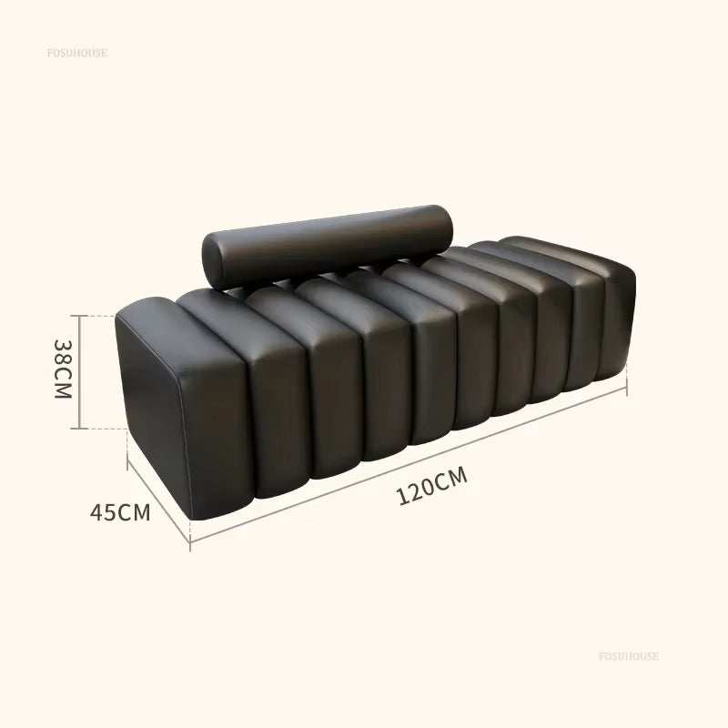 Creative Entryway Shoe Changing Stools Home Bench European Living Room Furniture Clothing Store Sofa Stool Light Luxury Ottomans