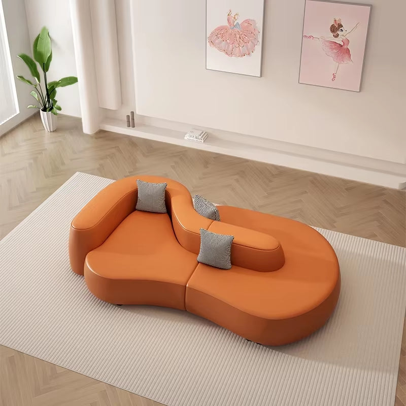 Postmodern White Living Room Sofas Classic European Modern Lounge Living Room Sofas Lazy Memory Lounge Muebles Unique Furniture