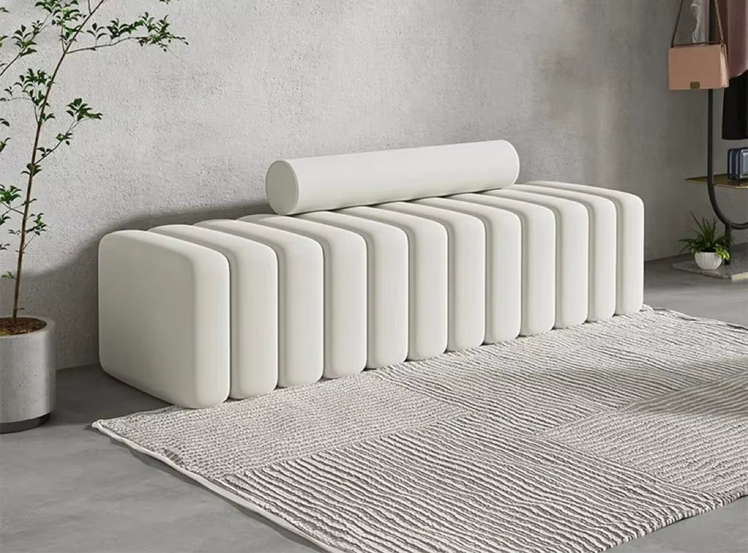 Creative Entryway Shoe Changing Stools Home Bench European Living Room Furniture Clothing Store Sofa Stool Light Luxury Ottomans