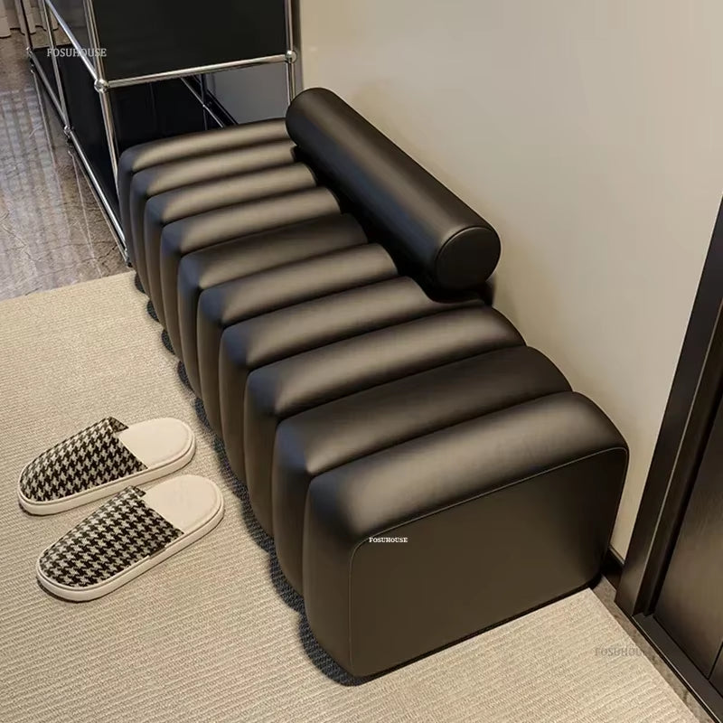 Creative Entryway Shoe Changing Stools Home Bench European Living Room Furniture Clothing Store Sofa Stool Light Luxury Ottomans