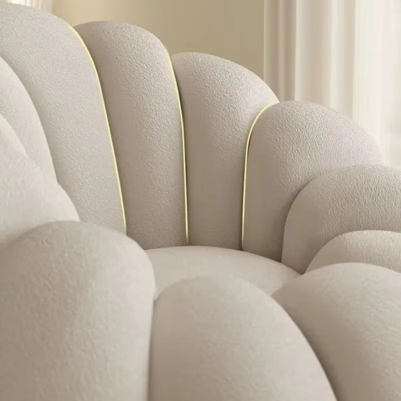 Creative Pumpkin Shape Single Lazy Sofa Bedroom Balcony Living Room Lounge Chair Detachable Washable Living Room Furniture