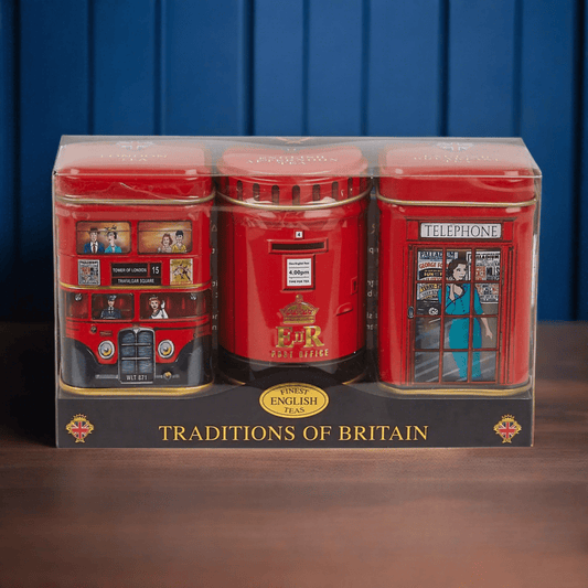 Best Of British Mini Tea Tin Set of 6