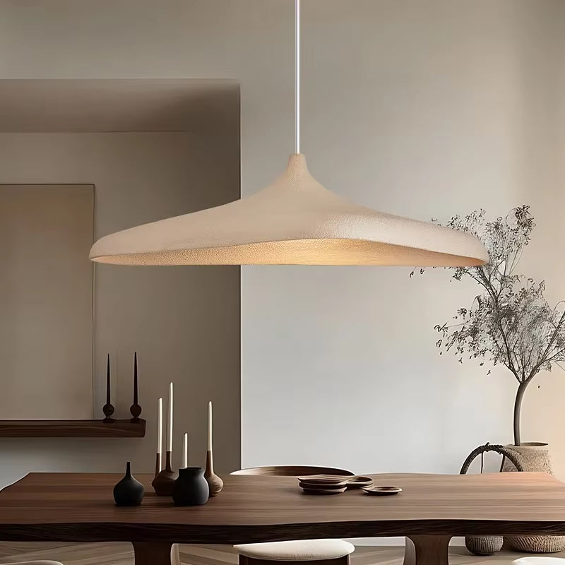 Japanese Wabi Sabi Led Pendant Light Luxury Dining Room Ceiling Chandelier Bar Parlor Home Decor Nordic Luminarias Hanging Lamp