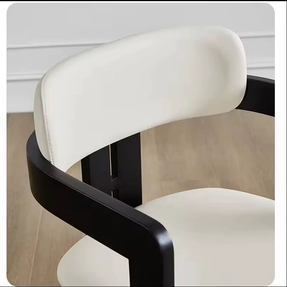 Good Price Dining Chair Wood Arm Chair Base Velvet Leather Fabric Cover Dining Dinner Chairs