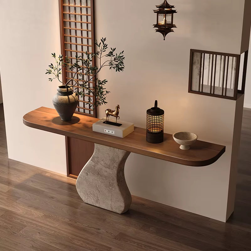 Wabi Sabi Design Console Table Premium Trendy Modern Glamour Console Table for Hallway Porch Tisch Wohnzimer Möbel Furniture