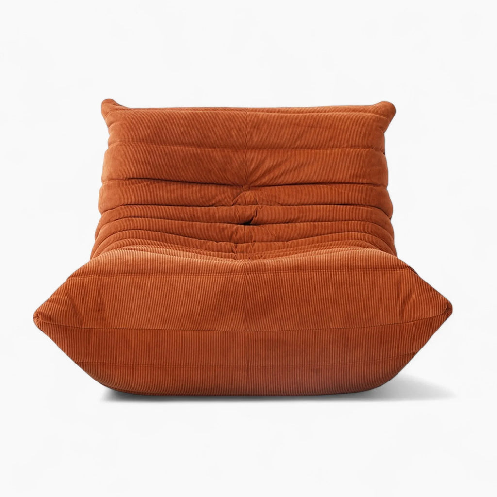 Caterpillar Single Sofa Lazy Couch Tatami Living Room Bedroom Lovely Leisure Single Chair Reading Chair Balcony Rocking Chair