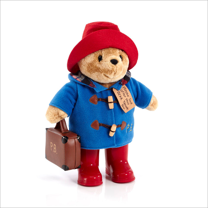 Large Classic Paddington Plush With Boots & Suitcase