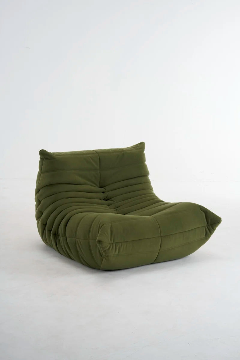 Caterpillar Single Sofa Lazy Couch Tatami Living Room Bedroom Lovely Leisure Single Chair Reading Chair Balcony Rocking Chair