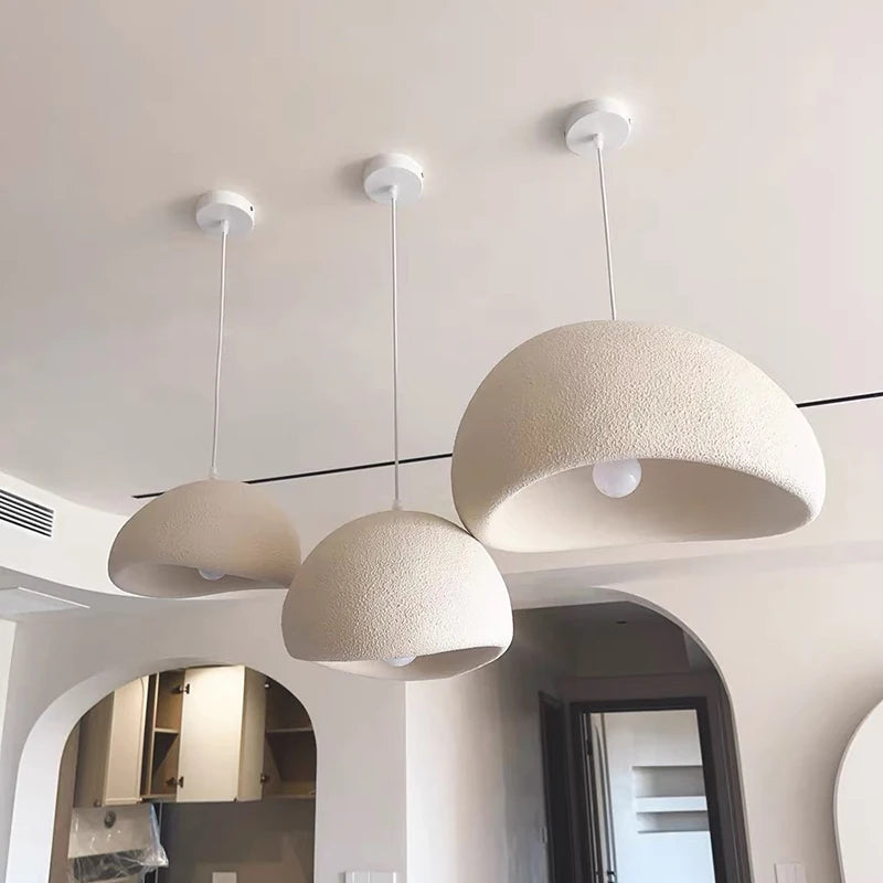Nordic Wabi Sabi Ceiling Pendant Lamps Chandelier Bar Dining Room Home Decoration Lustre Lighting Salon Hanging Lights Fixtures