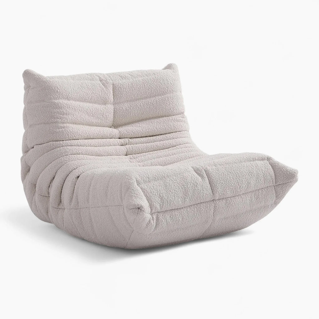 Caterpillar Single Sofa Lazy Couch Tatami Living Room Bedroom Lovely Leisure Single Chair Reading Chair Balcony Rocking Chair