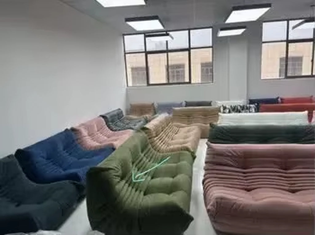 Caterpillar Single Sofa Lazy Couch Tatami Living Room Bedroom Lovely Leisure Single Chair Reading Chair Balcony Rocking Chair